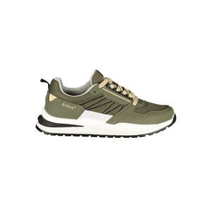 Avirex Green Polyester Athletic Men's Sneakers